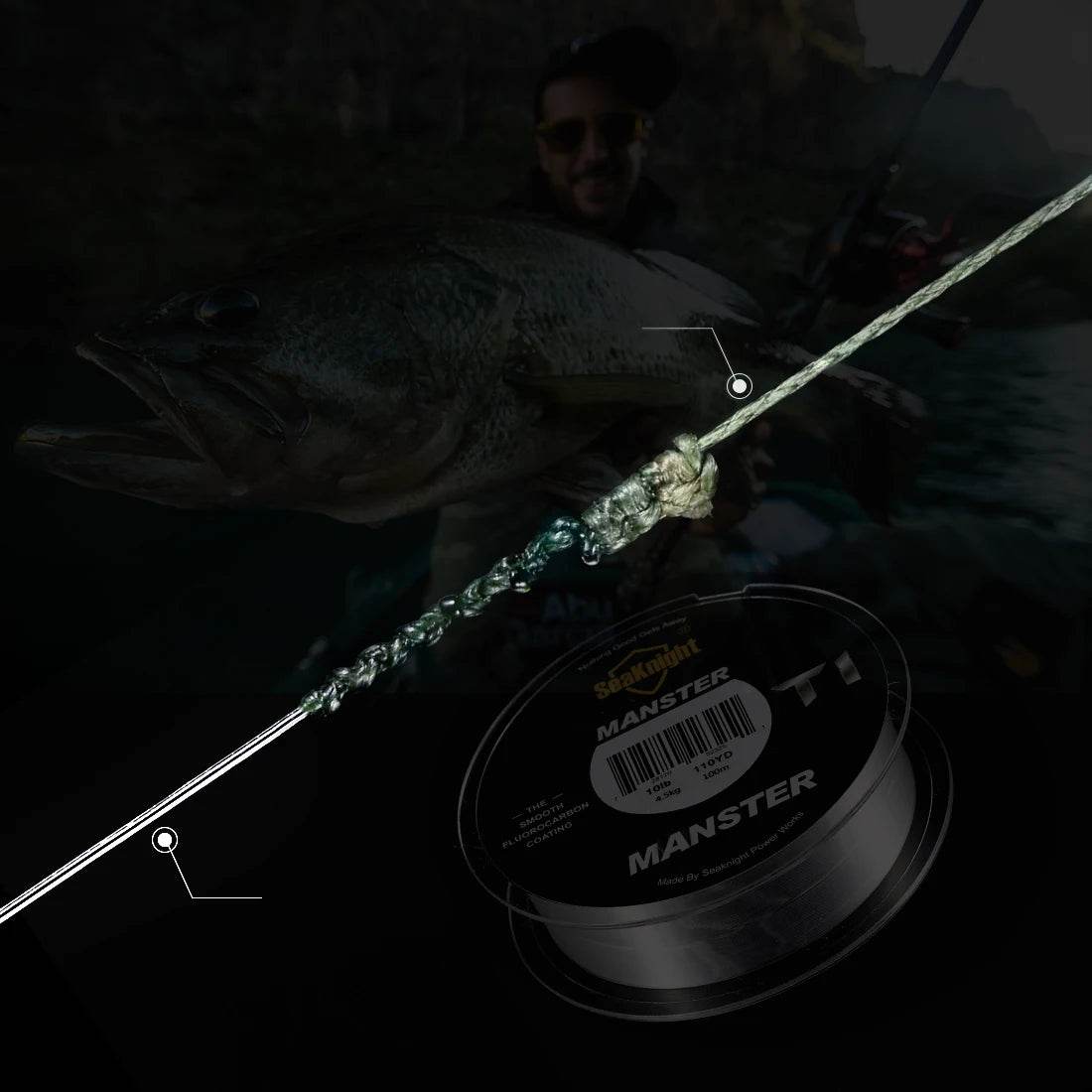 MONSTER/MANSTER 8 Weaves Braided PE Line - Fish & Cheaps | Fishing & Outdoor Gear