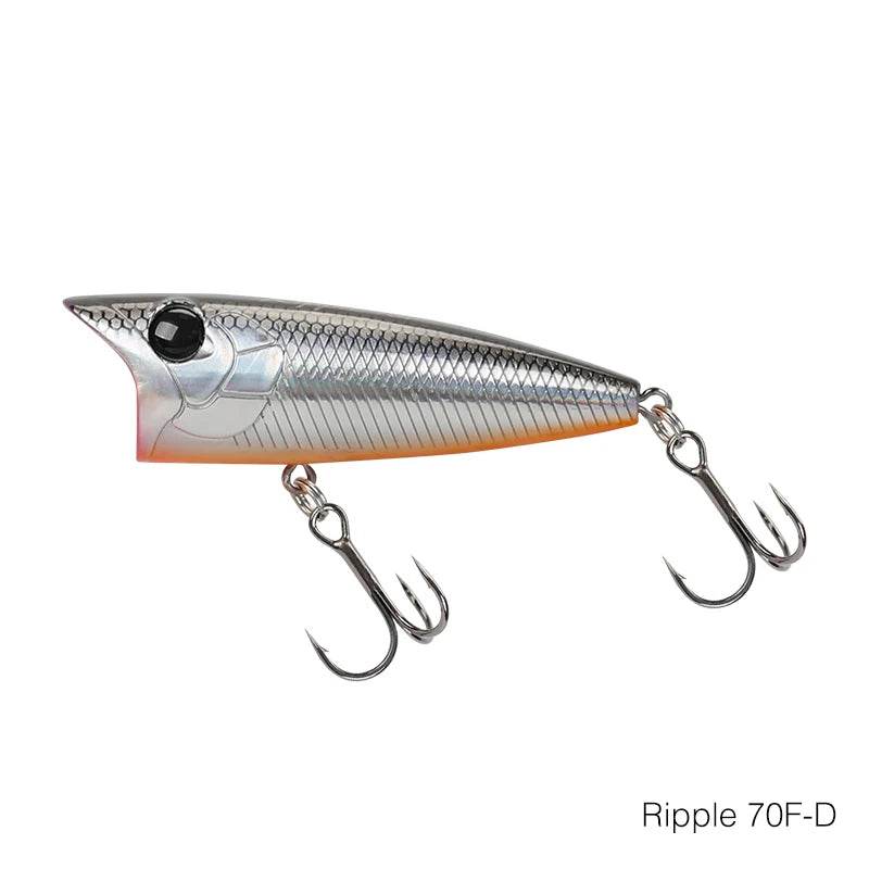 TSURINOYA 70F Popper Ripple – Surface Casting Lure - Fish & Cheaps | Fishing & Outdoor Gear