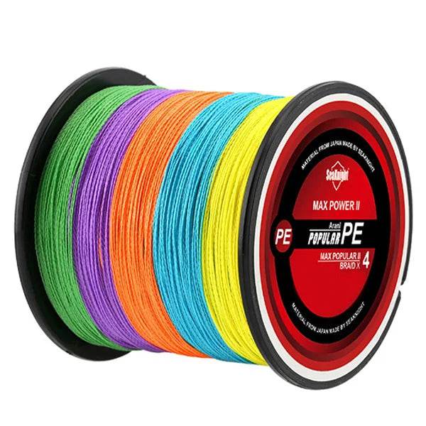 SeaKnight 4-Strand Braided PE Fishing Line - Fish & Cheaps | Fishing & Outdoor Gear