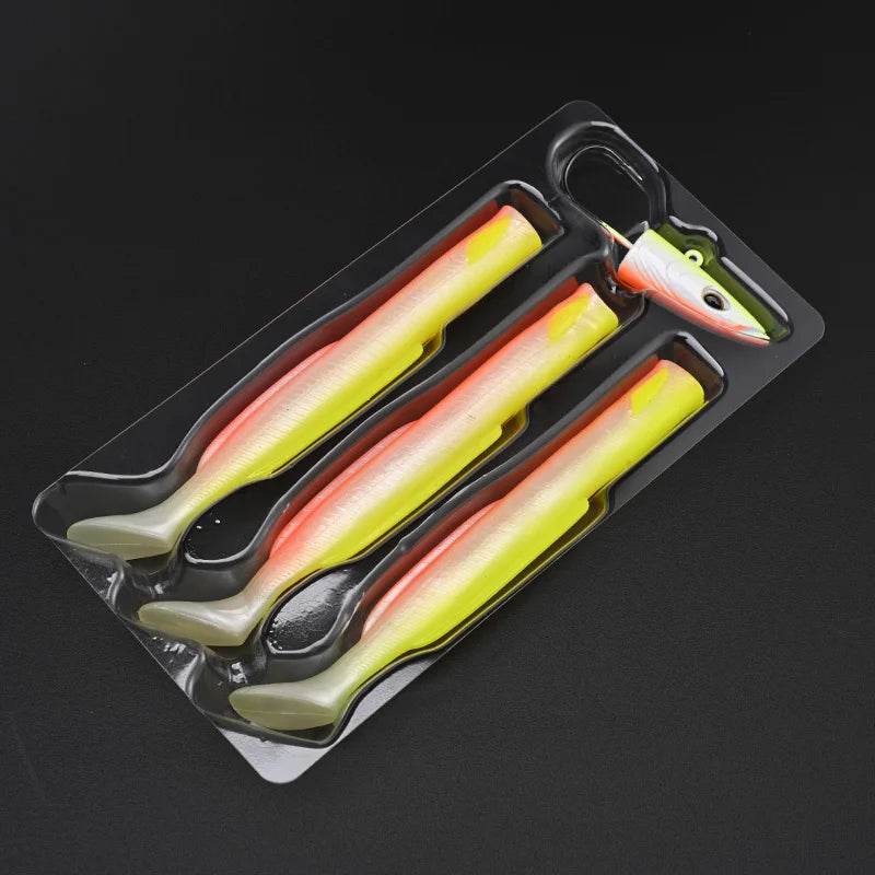 BLUX Happy Sandeel 13cm Soft Paddle Tail Lure - Fish & Cheaps | Fishing & Outdoor Gear