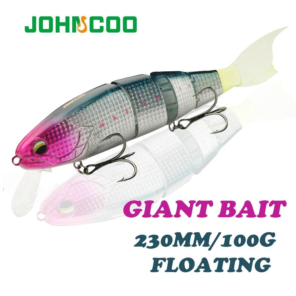 JOHNCOO 4-Section Swim Bait Lure - Fish & Cheaps | Fishing & Outdoor Gear