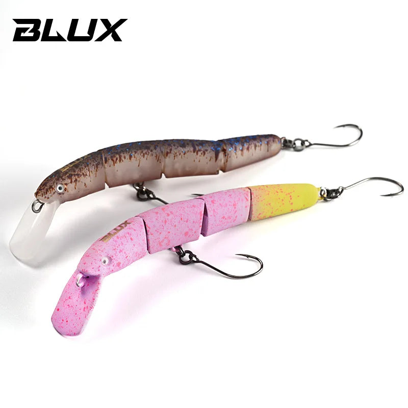 BLUX HYDRAM-S Joint Minnow 70mm 4g 0.2-0.6m Fishing lure Sinking Crank Wobbler Area Trout  Stream Freshwater Bait Gear