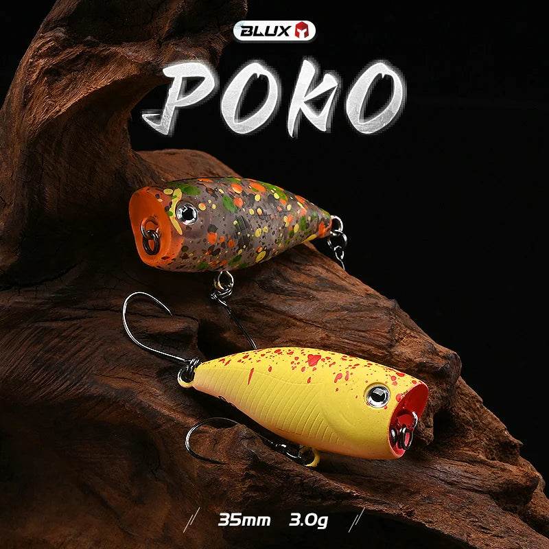 BLUX POKO 35mm Topwater Popper - Fish & Cheaps | Fishing & Outdoor Gear