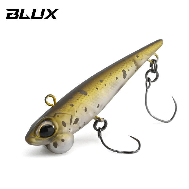 BLUX Shineride 45mm 4g Lipless Sinking Plug Fishing Lure Crankbait Stream Area Trout Darts Plastic Artificial Bait Tackle