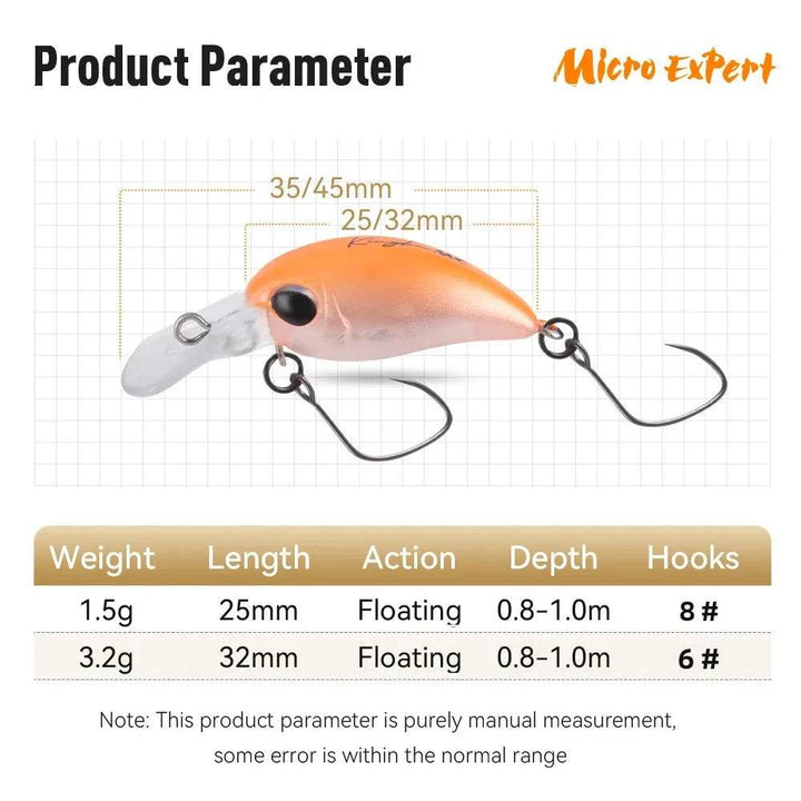 Kingdom Micro Expert Minnow Lure - Fish & Cheaps | Fishing & Outdoor Gear