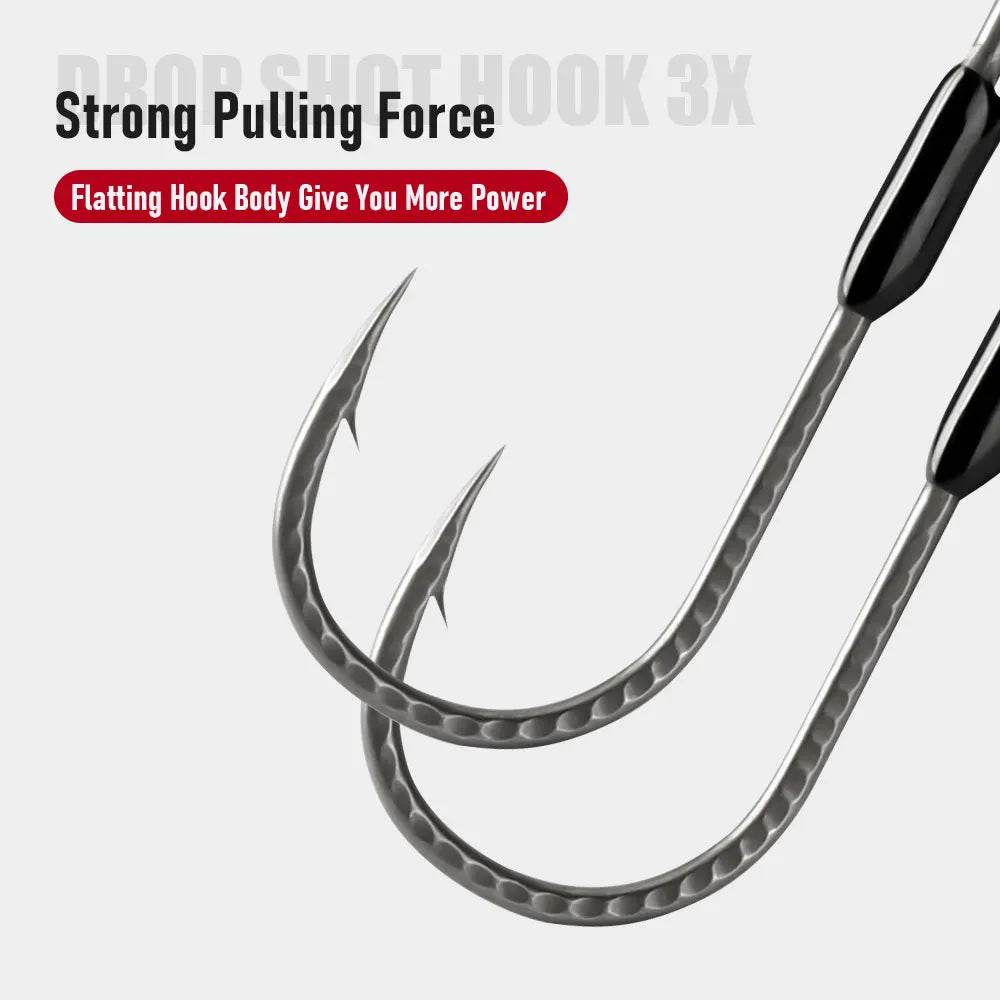 Kingdom Weighted Worm Hooks – 5 Pack - Fish & Cheaps | Fishing & Outdoor Gear