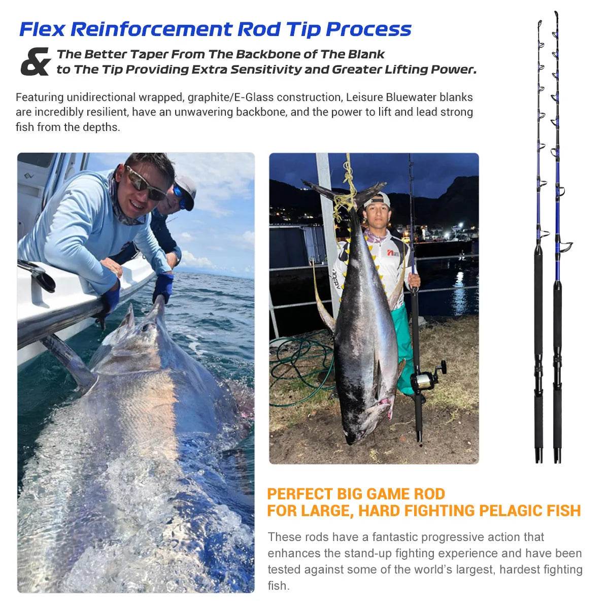 Noeby Big Game Trolling Rod - Fish & Cheaps | Fishing & Outdoor Gear