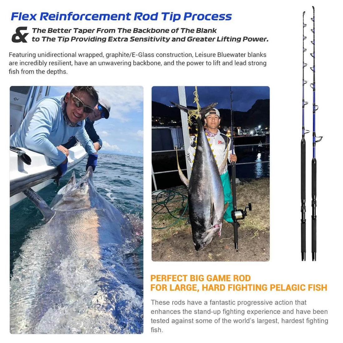 Noeby Big Game Trolling Rod - Fish & Cheaps | Fishing & Outdoor Gear