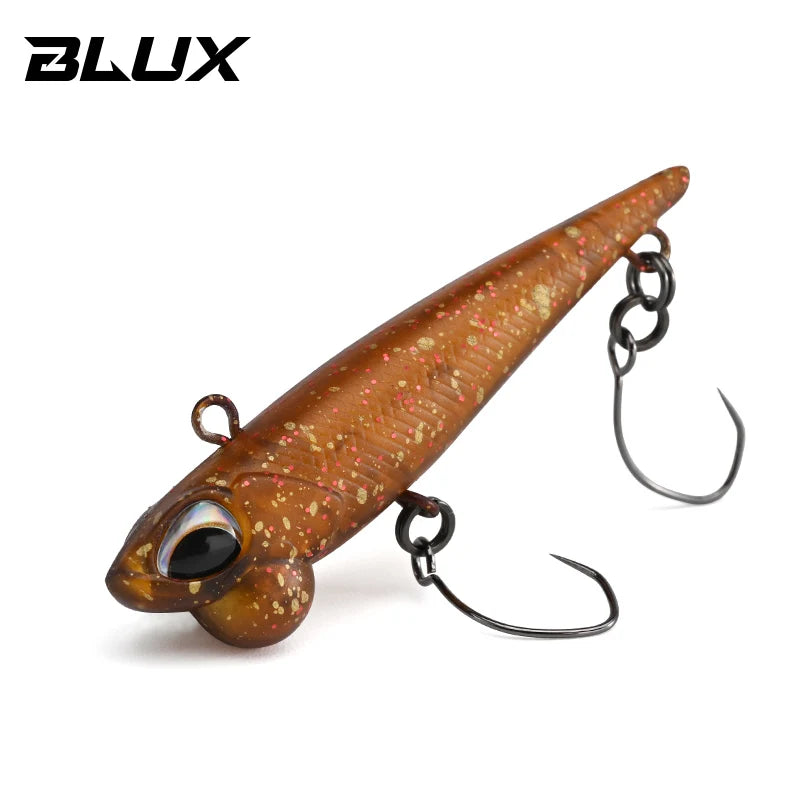 BLUX Shineride 45mm 4g Lipless Sinking Plug Fishing Lure Crankbait Stream Area Trout Darts Plastic Artificial Bait Tackle