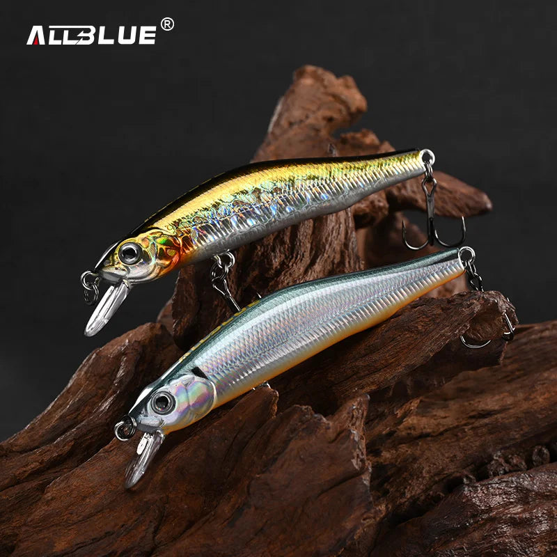 ALLBLUE TRACK 80SP Suspend Wobbler Magnetic Longcast Minnow 8.5g Jerkbait Fishing Lure Hard Plastic Artificial Bait Pike Tackle