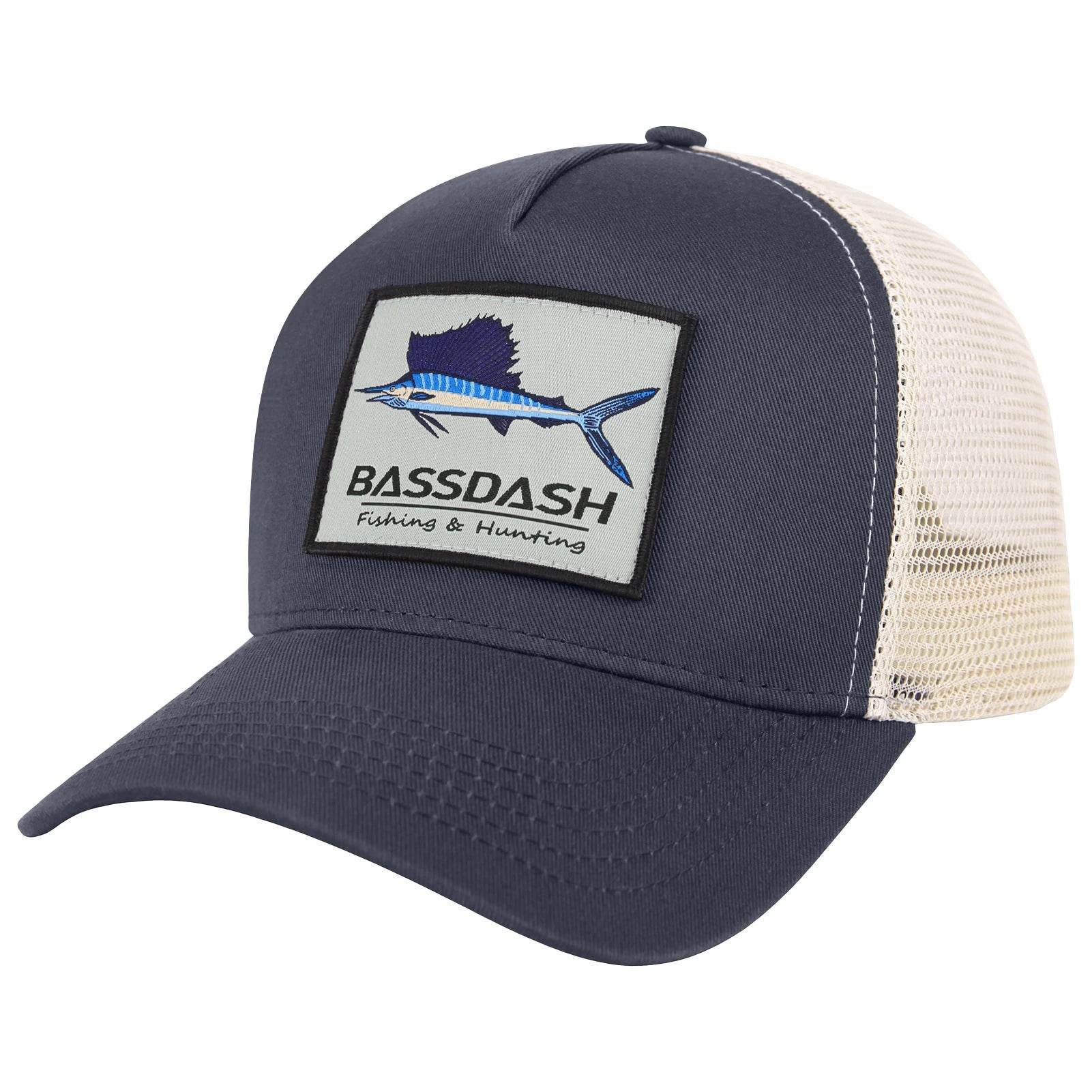 BASSDASH Embroidered Trucker Hat - Fish & Cheaps | Fishing & Outdoor Gear
