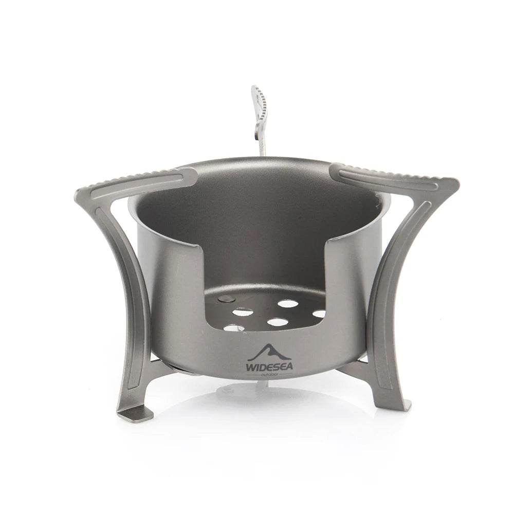 Widesea Titanium Camping Stove — Ultralight Burner for Trekking & Survival - Fish & Cheaps | Fishing & Outdoor Gear