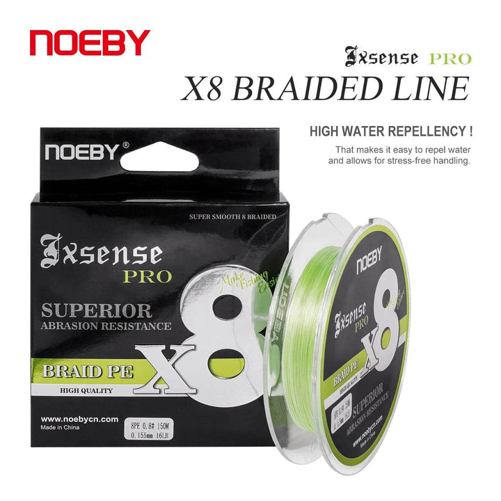 Noeby Upgrade 8 Braided Fishing Line - Fish & Cheaps | Fishing & Outdoor Gear