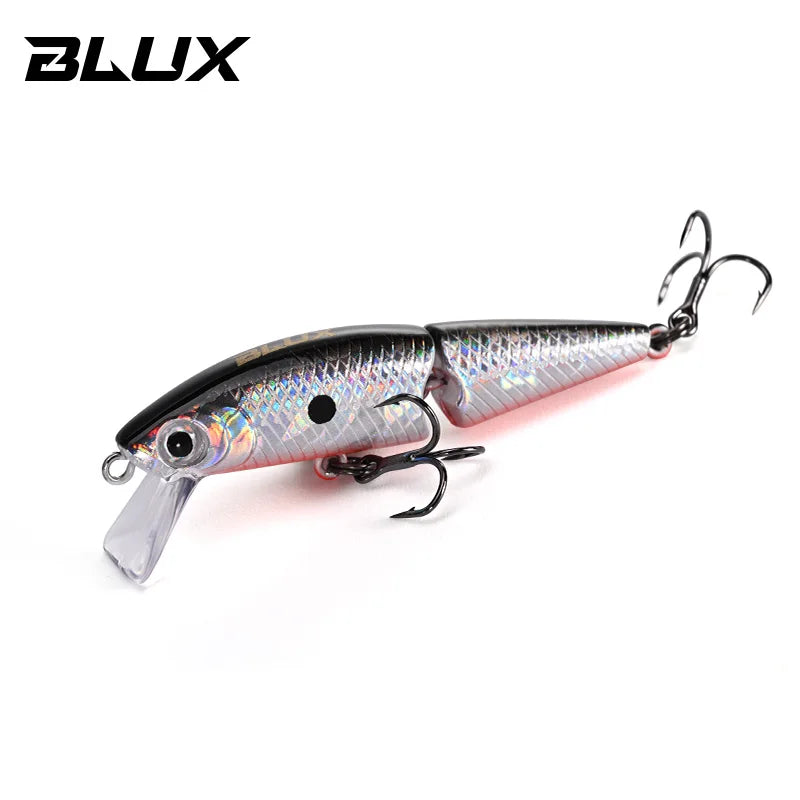 BLUX DR. Minnow Joint 50S Swimbait 50mm 3.2g Sinking Wobbler Fishing Lure Artificial Hard Bait for Pike Bass Trout