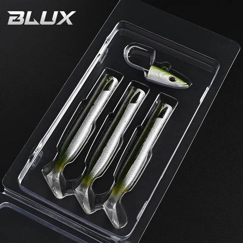 BLUX Happy Sandeel Soft Paddle Tail Lure - Fish & Cheaps | Fishing & Outdoor Gear