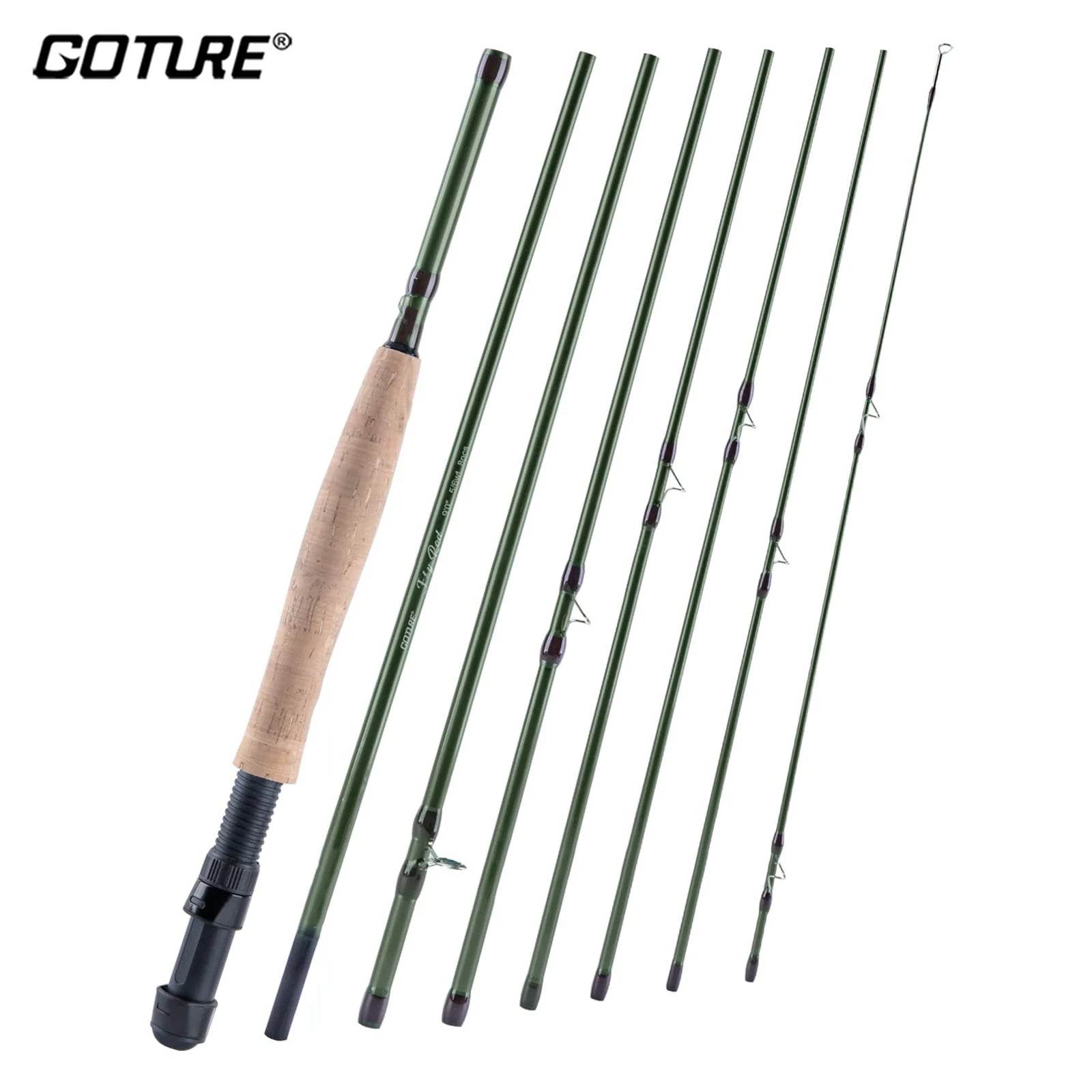Goture #5/6 Travel Fly Rod – Premium Ultralight Precision - Fish & Cheaps | Fishing & Outdoor Gear