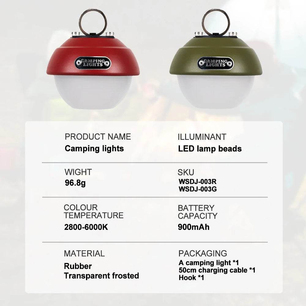 Widesea Mini LED Camping Light - Fish & Cheaps | Fishing & Outdoor Gear