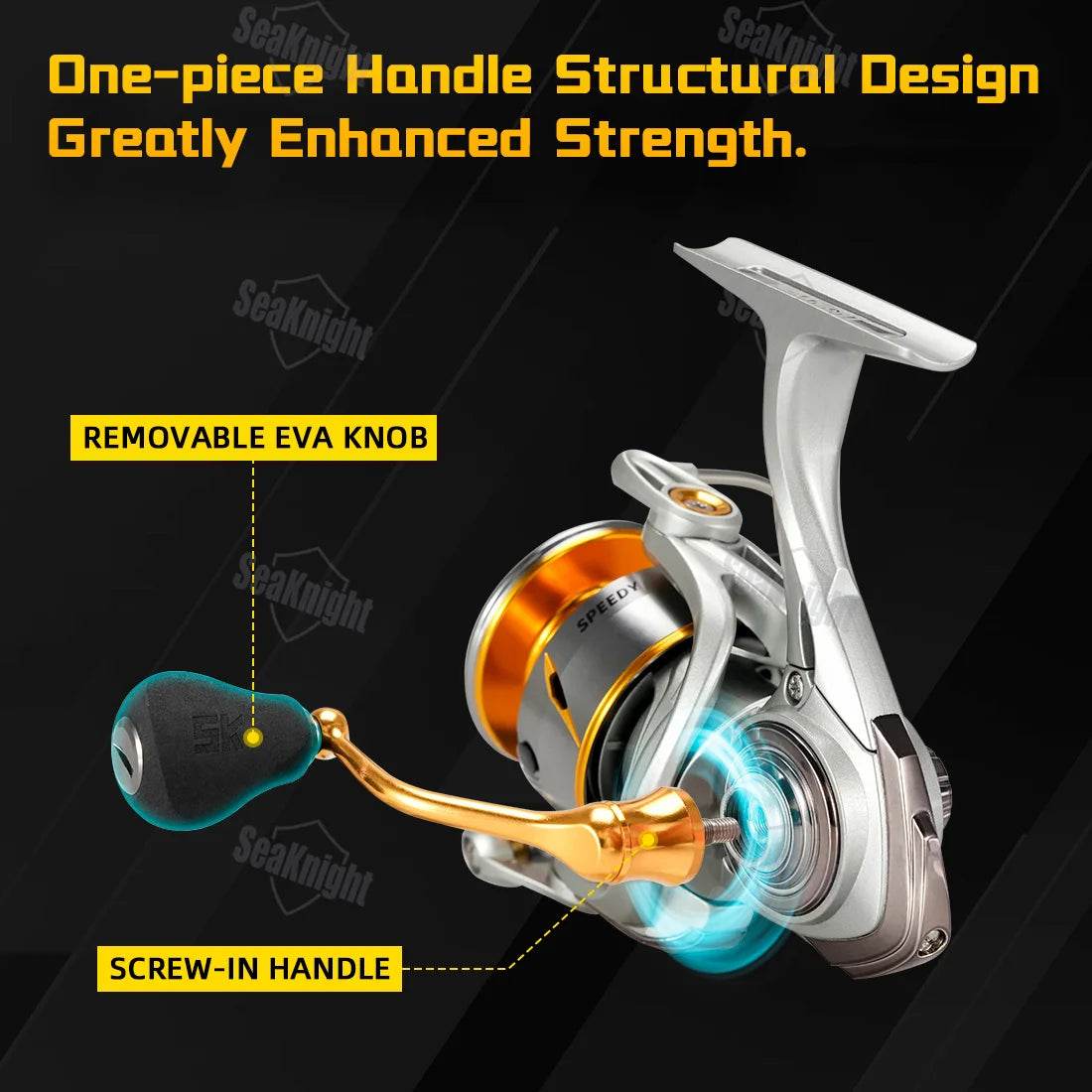 SeaKnight Speedy SAW 6.2:1 Saltwater Spinning Reel - Fish & Cheaps | Fishing & Outdoor Gear