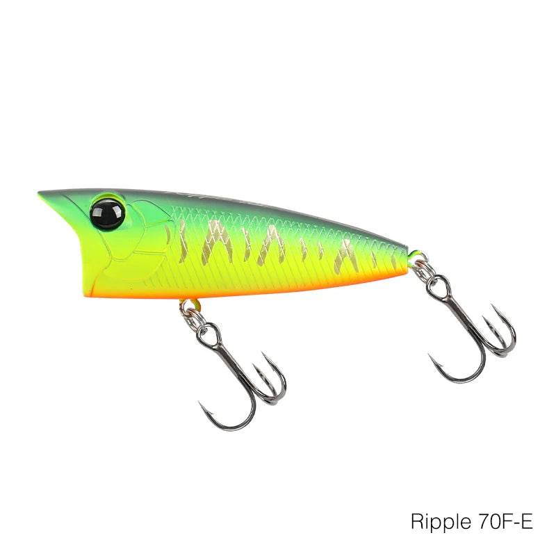 TSURINOYA 70F Popper Ripple – Surface Casting Lure - Fish & Cheaps | Fishing & Outdoor Gear