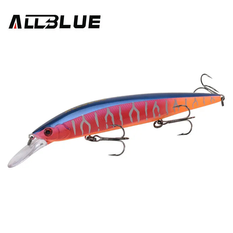 ALLBLUE SHANKS 130MR SP Fishing Lure Suspend Jerkbait 23g Weight Moving Systerm Long Cast Wobbler 2.5m Minnow Bass Pike Tackle