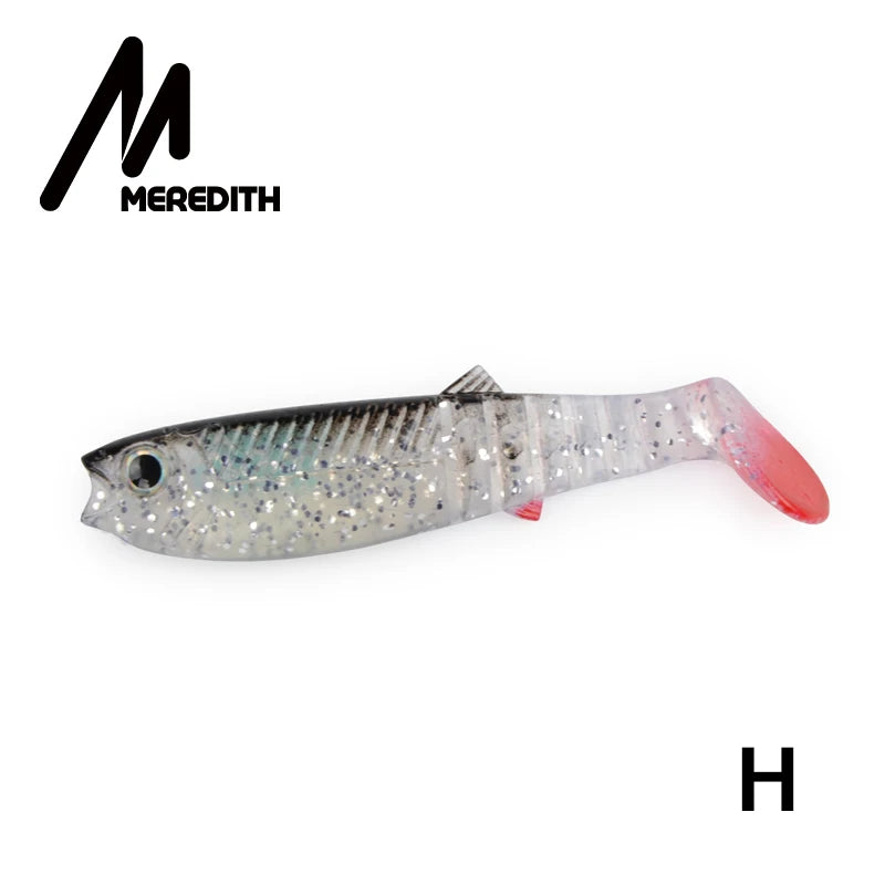 MEREDITH 5PCS 10.5g 10cm Lures Fishing Lures soft Fishing Baits Cannibal Soft Lures Shads Fishing Fish JX62-10