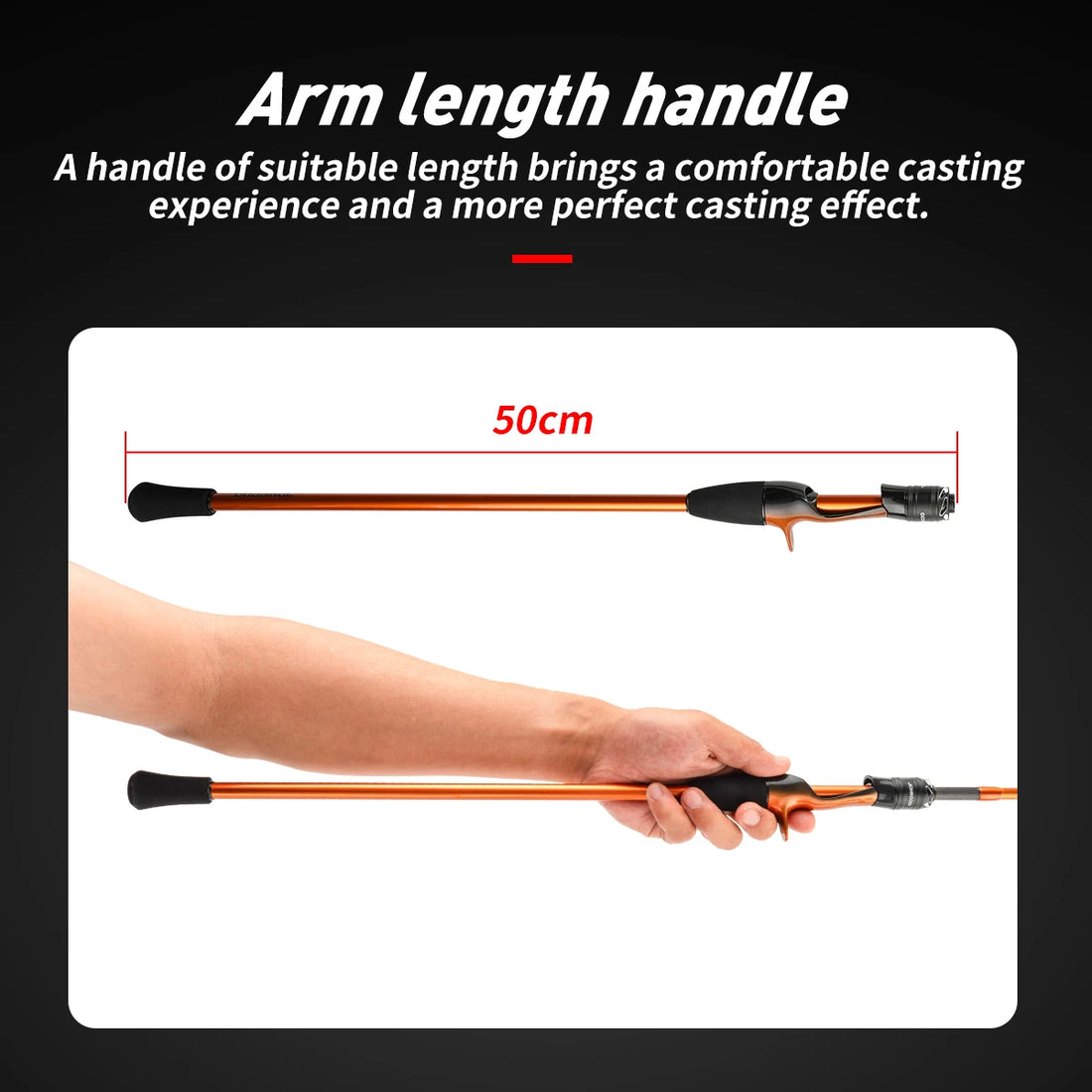 Johncoo Fishing Rod for Casting Jigging