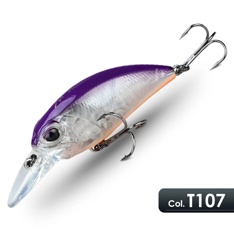 MEREDITH 6.5cm 14g JERK CRANK Wobblers Crank Fishing Lure Artificial Minnow Jerkbait Floating Hrad Lure For Trout Fishing Bait
