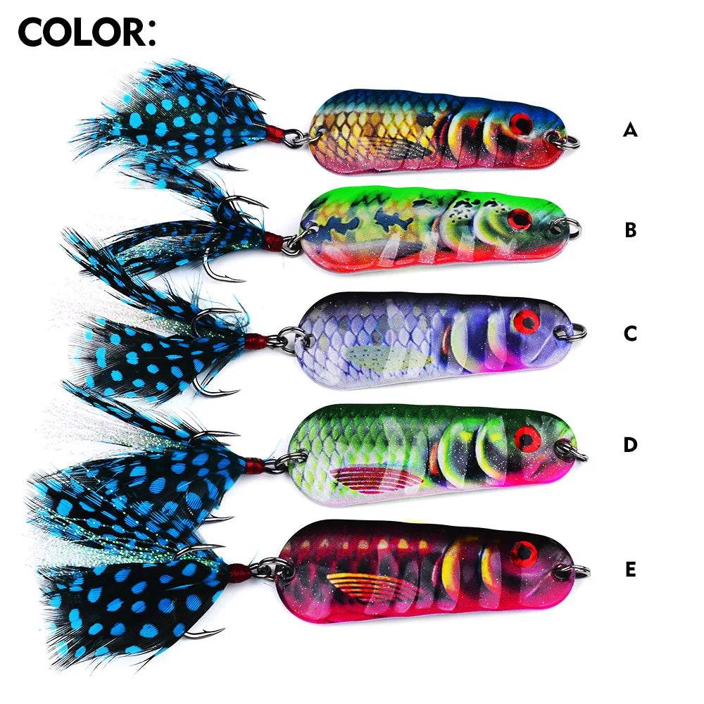 PROBEROS 20g Metal Spoon VIB – Long Casting Vibrating Lure - Fish & Cheaps | Fishing & Outdoor Gear