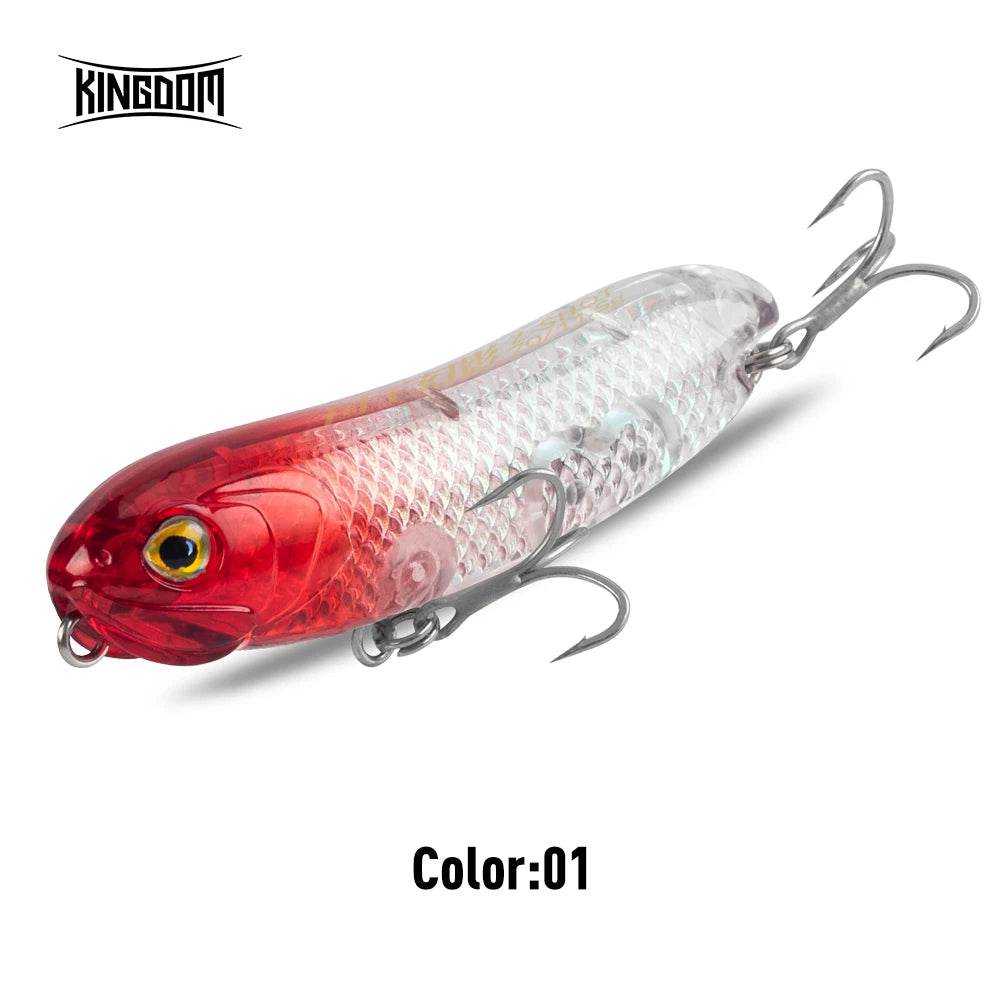 Kingdom Z-Dog 3D Hologram Topwater Lure - Fish & Cheaps | Fishing & Outdoor Gear