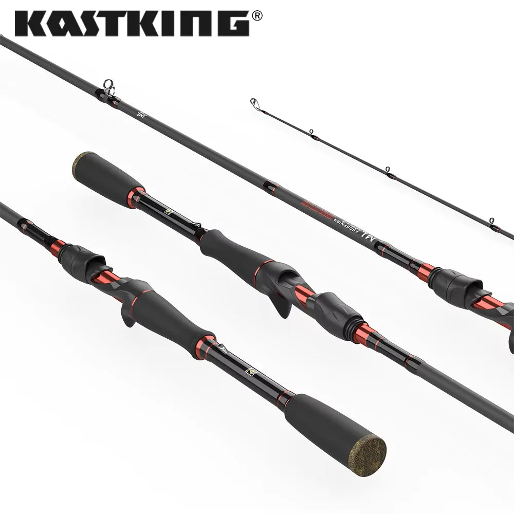 KastKing Brutus Multi-Section Carbon Spinning Casting Fishing Rod