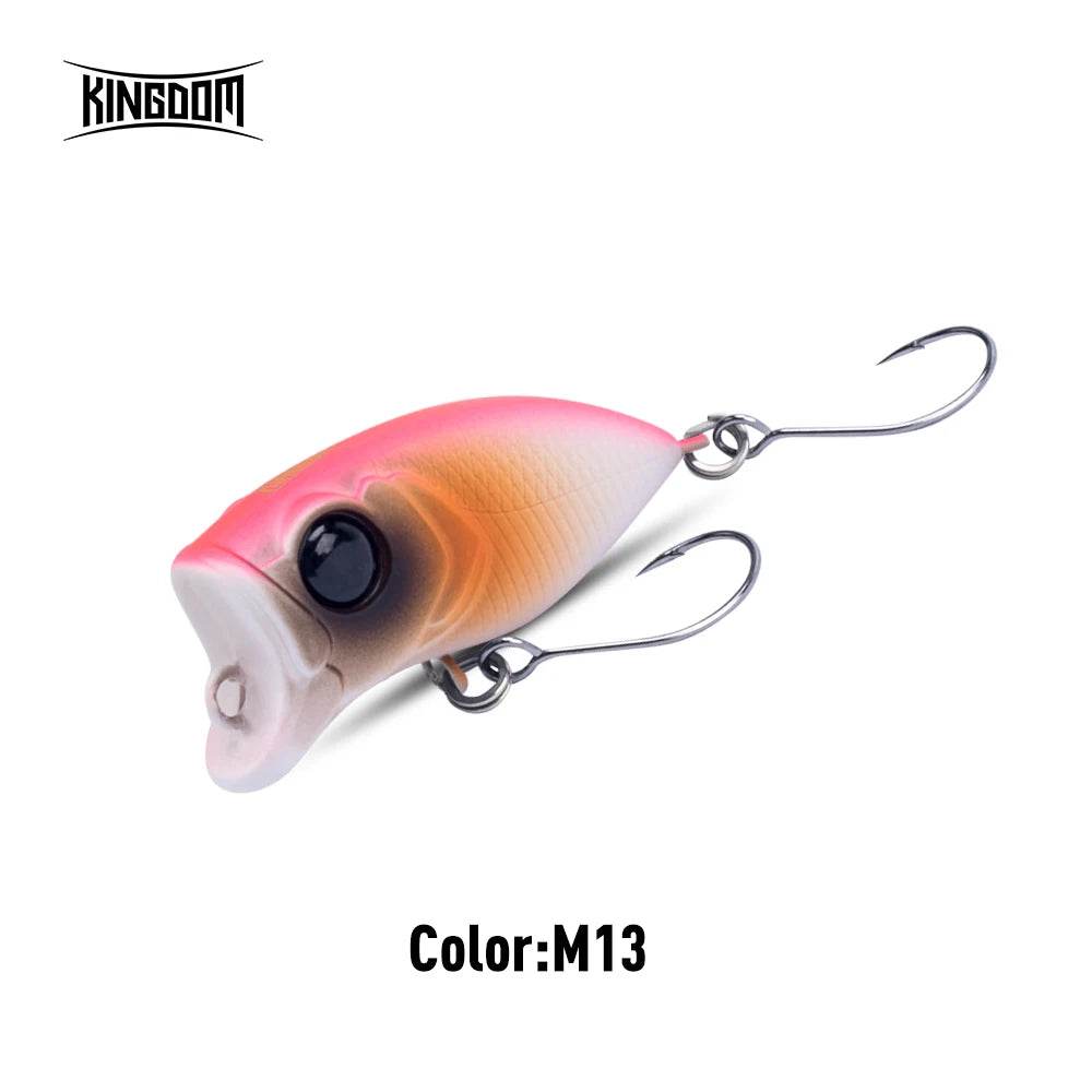 Kingdom Micro Minnow 35mm Floating Popper - Fish & Cheaps | Fishing & Outdoor Gear