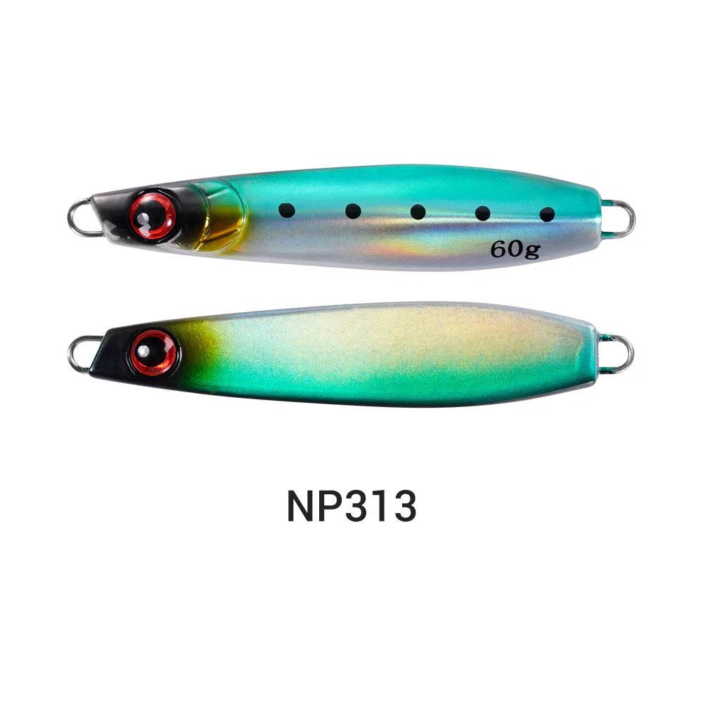 Noeby Metal Jig Lure 60g – Tail Spinner Jig - Fish & Cheaps | Fishing & Outdoor Gear
