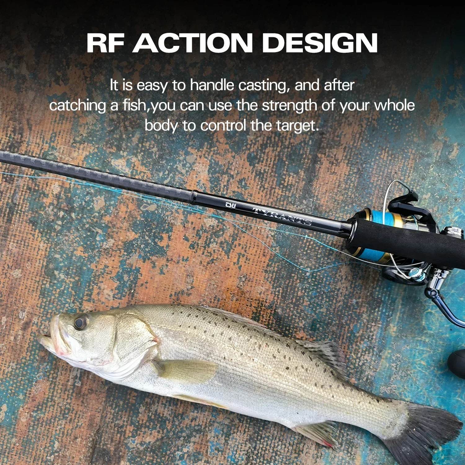 TSURINOYA TYRANTS Distance Throwing Rod - Fish & Cheaps | Fishing & Outdoor Gear