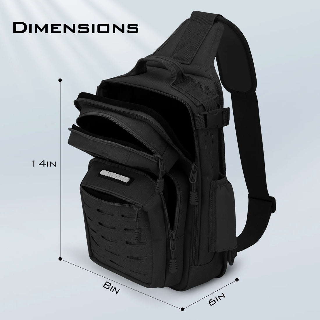 KastKing BlowBak Tactical Fashion Fishing Sling Tackle Bag