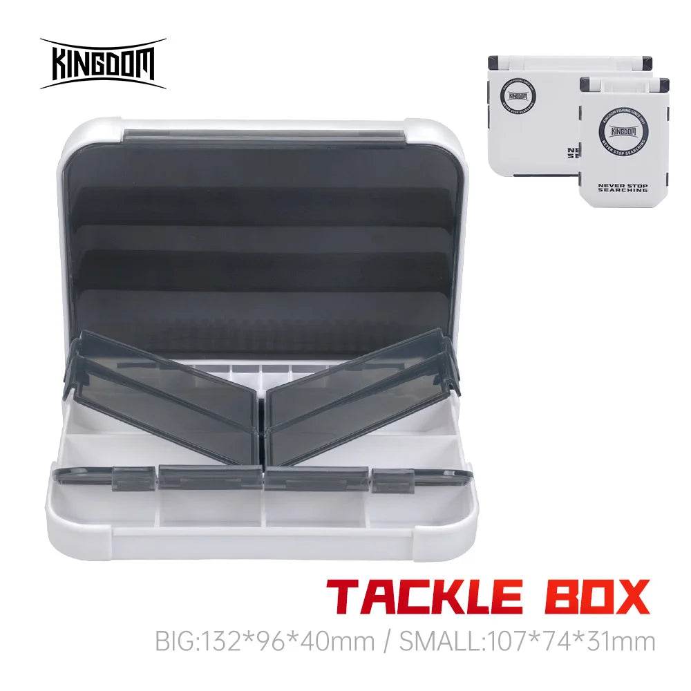KINGDOM Mini Fishing Tackle Box - Fish & Cheaps | Fishing & Outdoor Gear