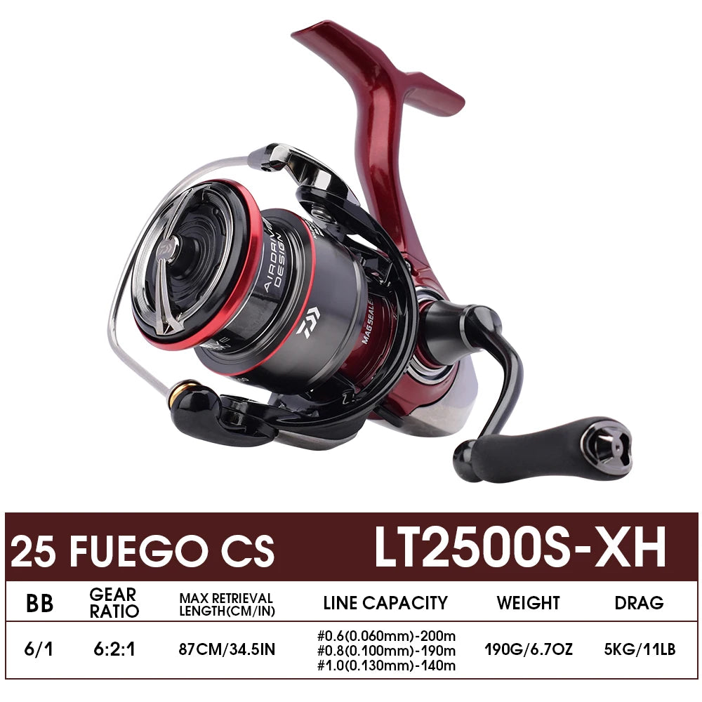 Daiwa Fuego CS LT 2025 Fishing Spinning Reel