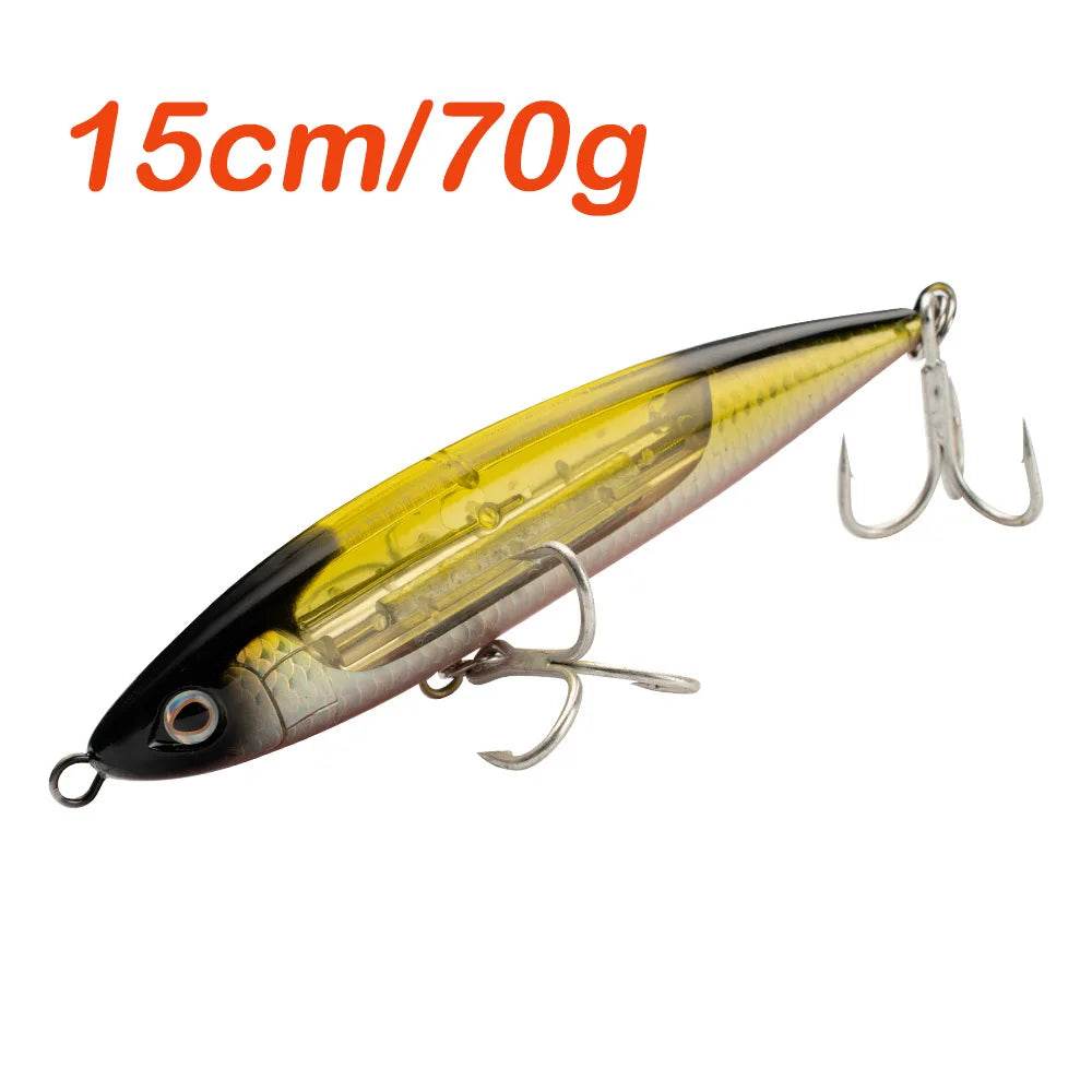 JOHNCOO Topwater Pencil Dog Walker Lure - Fish & Cheaps | Fishing & Outdoor Gear