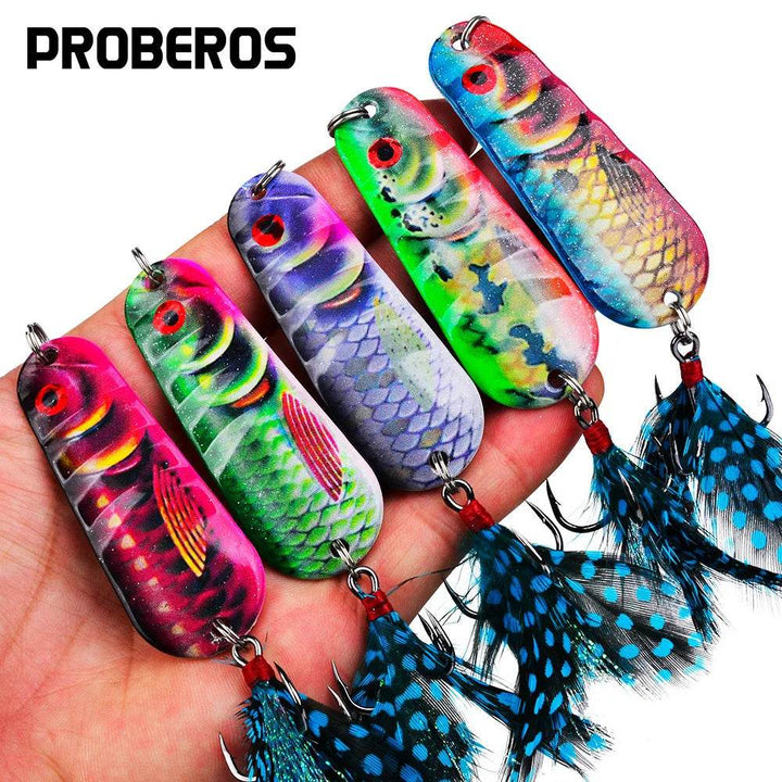 PROBEROS 20g Metal Spoon VIB – Long Casting Vibrating Lure - Fish & Cheaps | Fishing & Outdoor Gear