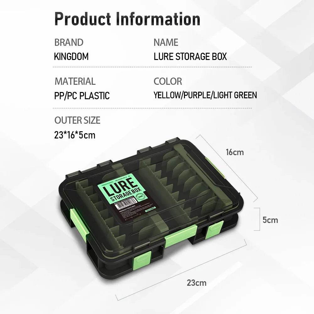 Kingdom Fishing Lure Stacking Storage Box - Fish & Cheaps | Fishing & Outdoor Gear