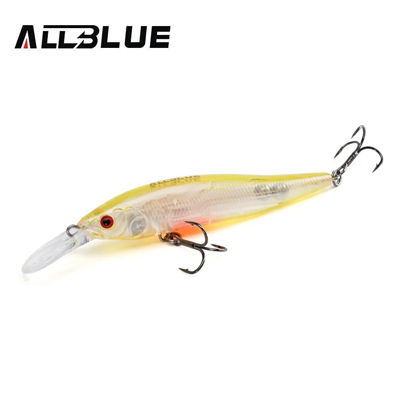 ALLBLUE X-NANAHAN+1 Deep Diving Minnow Fishing Lure 75mm 7g 0-2M Magnetic Slow Floating  Wobbler Bass Pike Artificial Bait