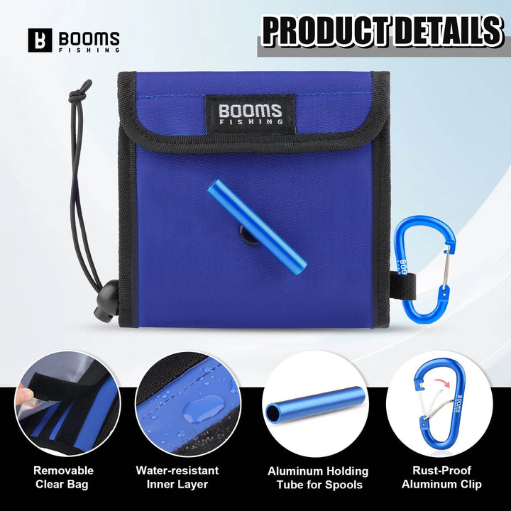 Booms 12-Pocket Tackle Accessory Storage Bag - Fish & Cheaps | Fishing & Outdoor Gear