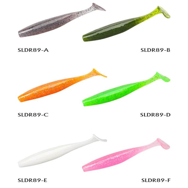 TSURINOYA DANCER T Tail Worm 89mm Soft Lure - Fish & Cheaps | Fishing & Outdoor Gear