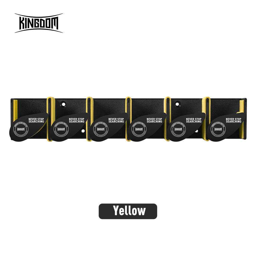 Kingdom 6-Rod Wall Storage Rack - Fish & Cheaps | Fishing & Outdoor Gear