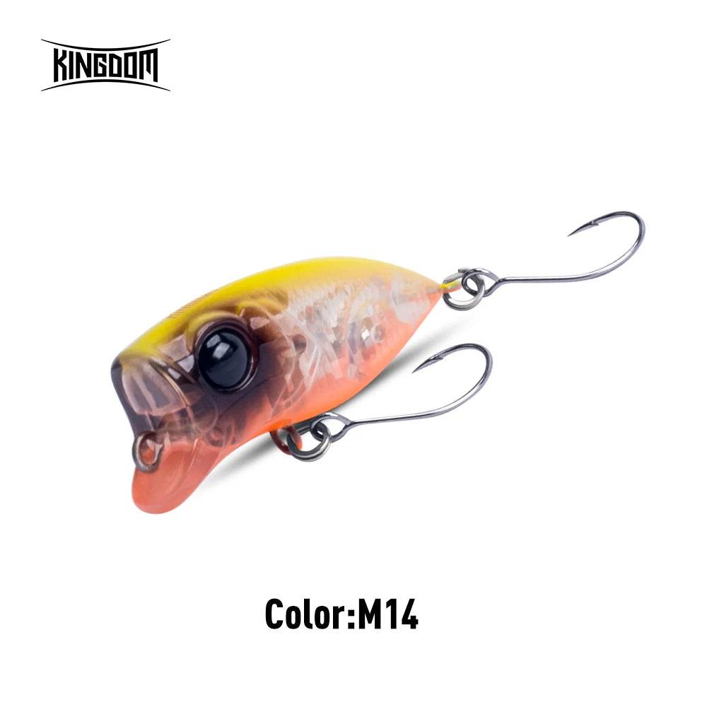 Kingdom Micro Minnow 35mm Floating Popper - Fish & Cheaps | Fishing & Outdoor Gear