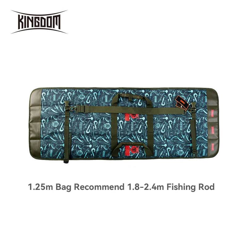 Kingdom Waterproof Rod Bag – Portable Storage 1.25m/1.45m - Fish & Cheaps | Fishing & Outdoor Gear