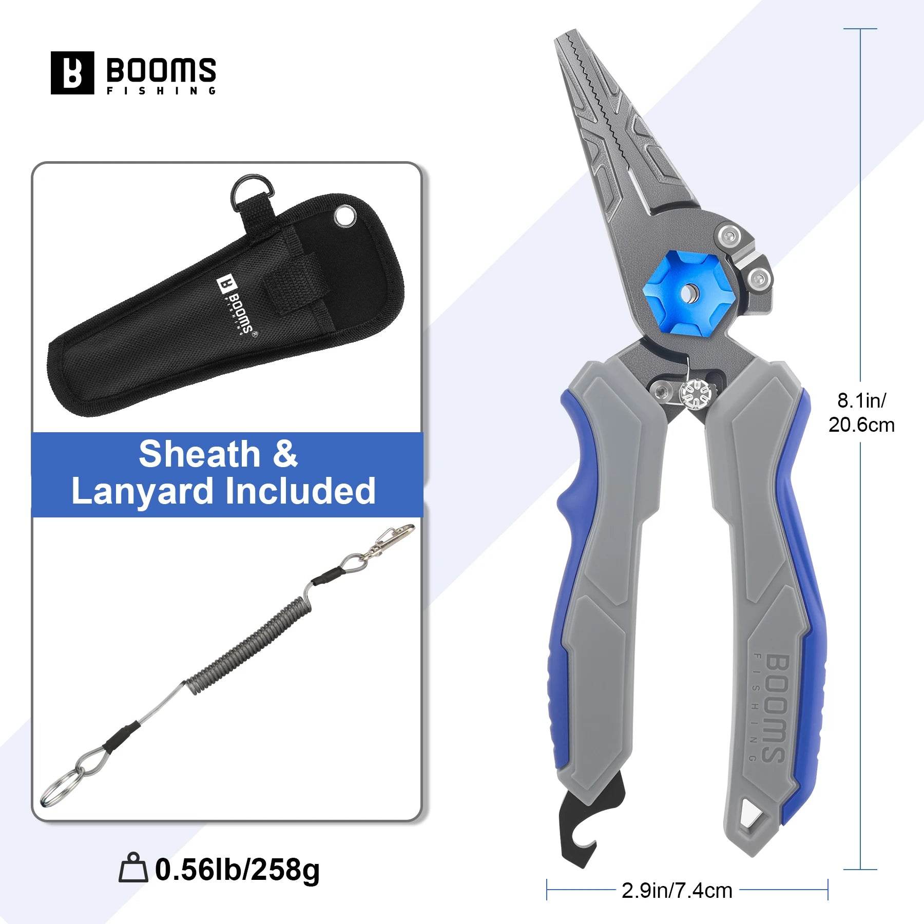 Booms Fishing F09 Saltwater Hook Remover Pliers - Fish & Cheaps | Fishing & Outdoor Gear