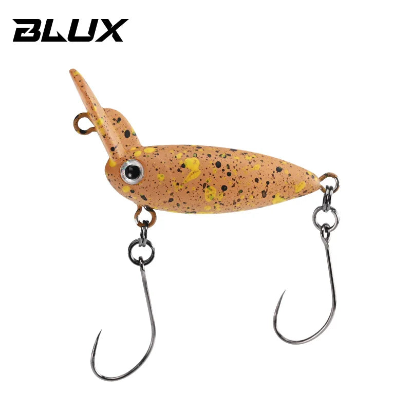 BLUX MANGO S Crankbait 2.7g 30mm Area Trout UssA Wobbler Over Head Lip Crank Fishing Lure Freshwater Artificial Hard Bait