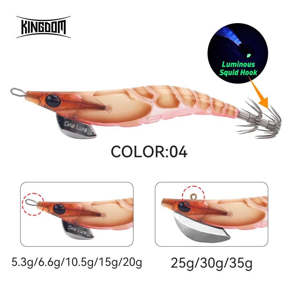 Kingdom Luminous EGI Squid Jig - Fish & Cheaps | Fishing & Outdoor Gear