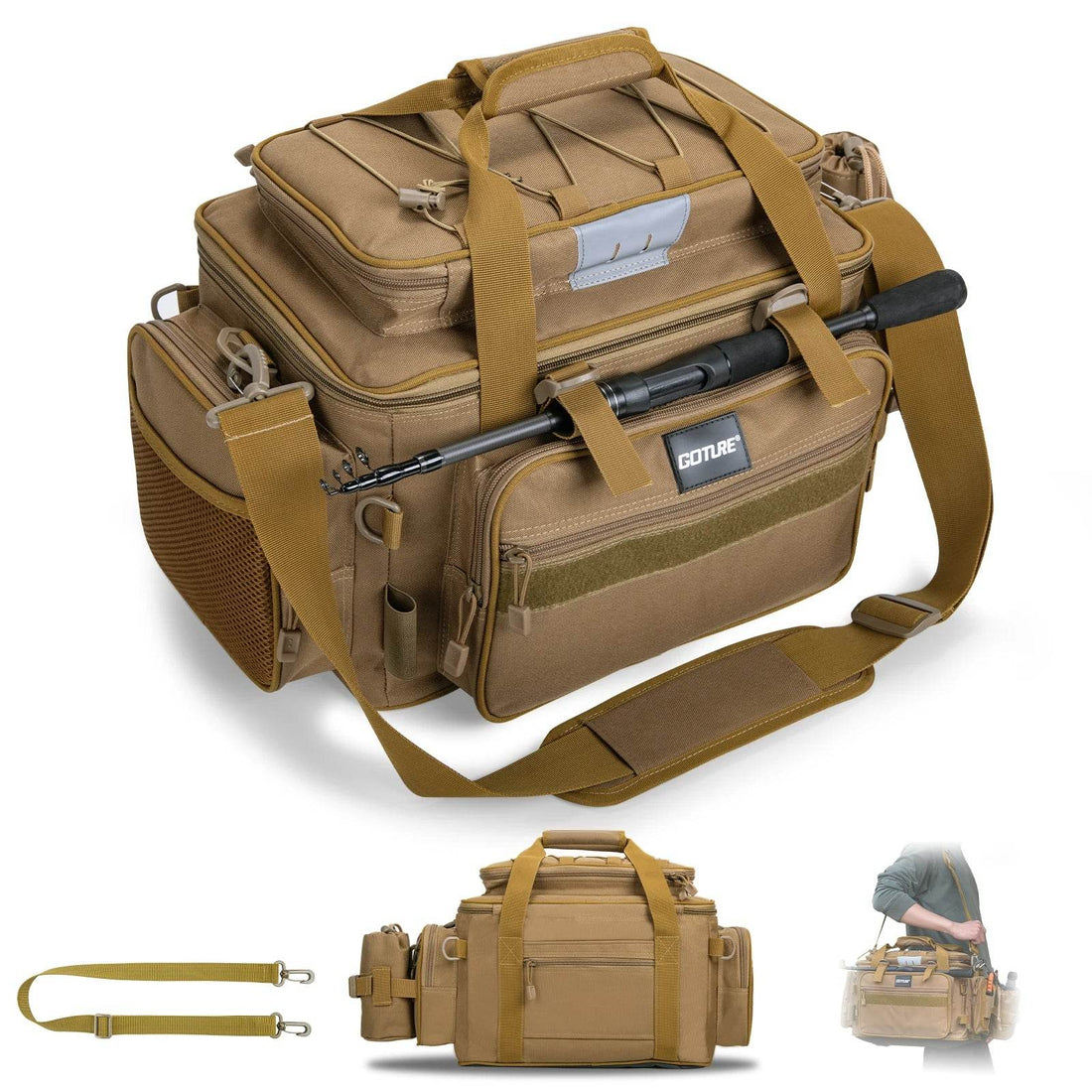 Goture Angling Sports Storage Bag - Fish & Cheaps | Fishing & Outdoor Gear