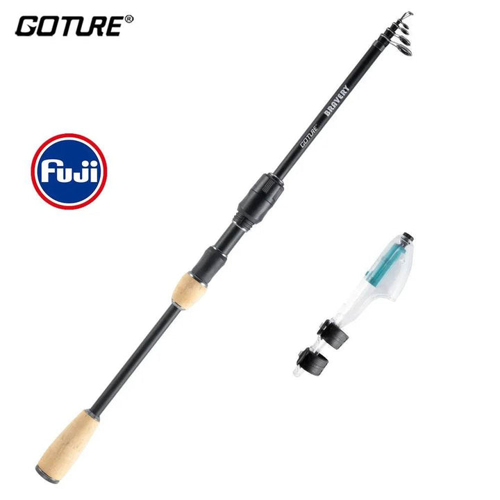 Goture Light Telescopic Rock Fishing Rod - Fish & Cheaps | Fishing & Outdoor Gear